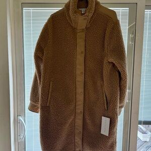 Athleta fleece hybrid coat